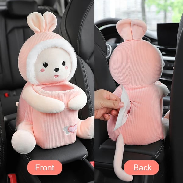 💖 Cute Plush Doll Tissue Box