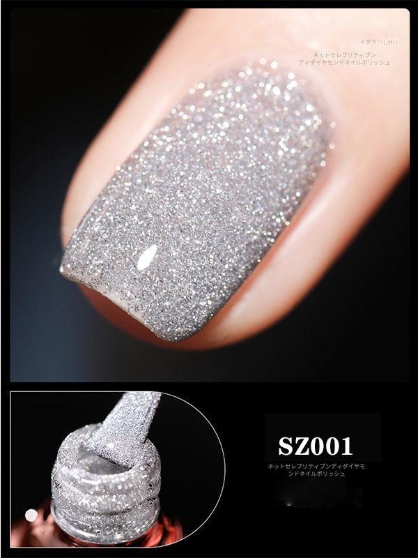 (2024 New Arrival ) High Density Glitter Nail Gel Polish