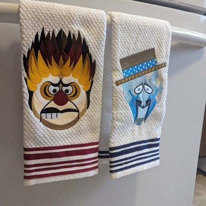 (🎄Early Christmas Sale - 49% OFF) Heat Miser Snow Miser Christmas Towel