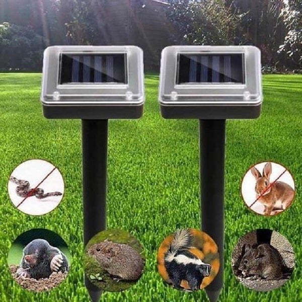 🔥Solar Power Mouse Mole Snakes Pest Rodent Repeller