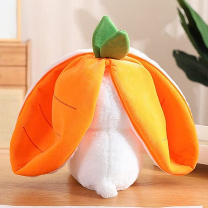 🔥2023 HOT SALE - 49% OFF🔥Strawberry Bunny Transformed into Little Rabbit Fruit Doll Plush Toy