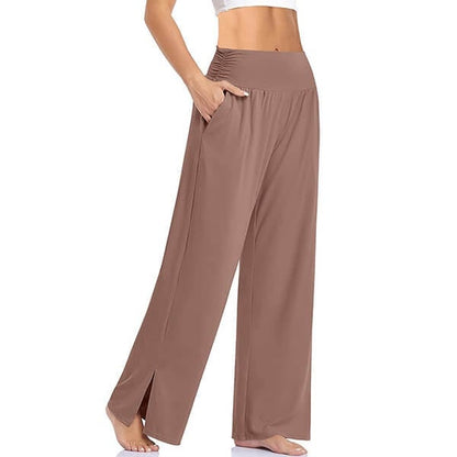 🎁Vente chaude pour début de Noël à 70 % de réduction - Pantalon de survêtement de yoga ample et décontracté à jambes larges pour femmes - Achetez-en 2 LIVRAISON GRATUITE 