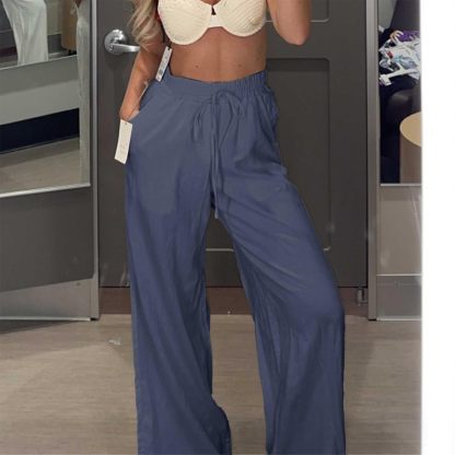 🔥 Women's Cotton and Linen Wide Leg Pants (Buy 2 Free Shipping) 🔥