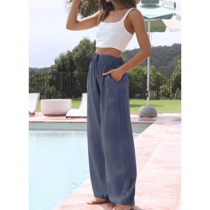 🔥 Women's Cotton and Linen Wide Leg Pants (Buy 2 Free Shipping) 🔥