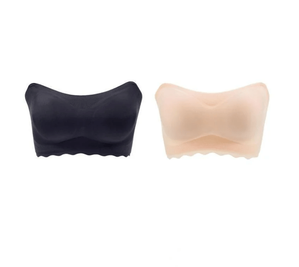 Plus size Sexy Strapless Invisible Push Up Bra