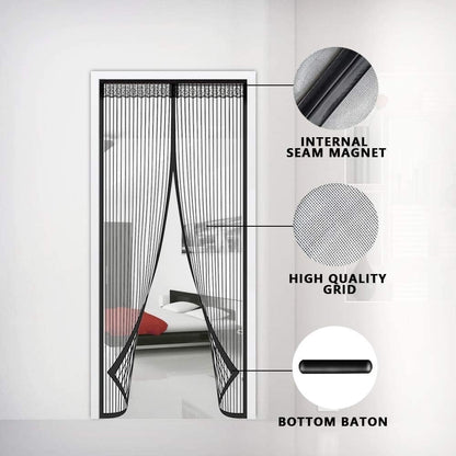 (🔥HOT SALE NOW 49% OFF) -Magnetic Screen Door👾Prevent mosquito-borne viruses