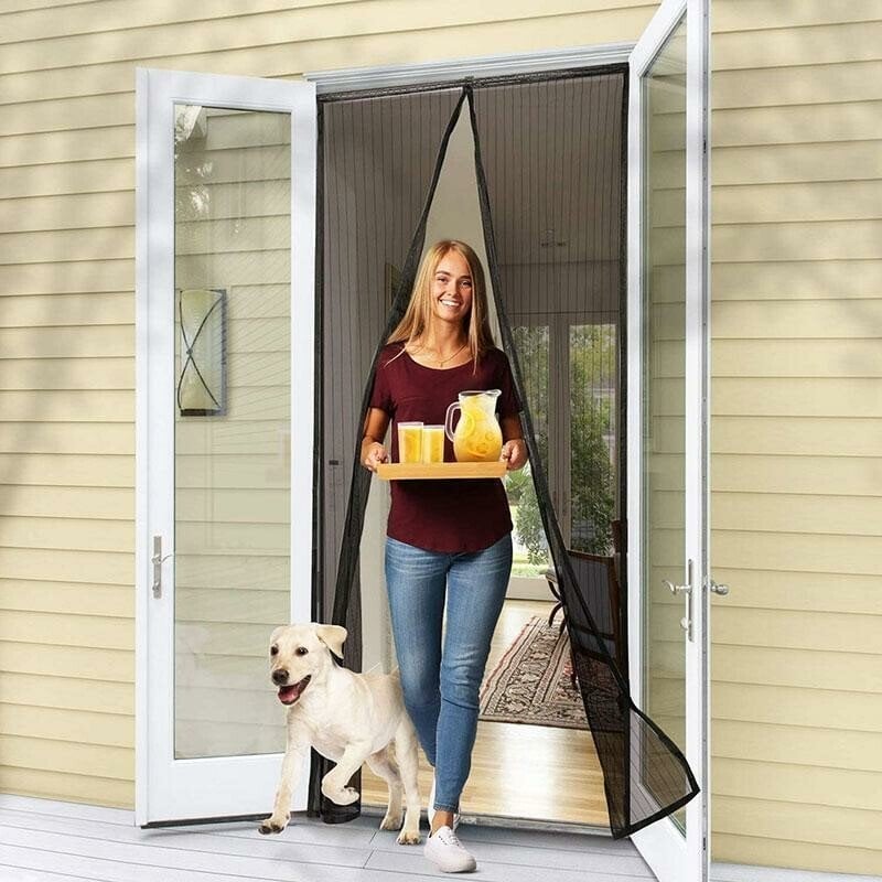 (🔥HOT SALE NOW 49% OFF) -Magnetic Screen Door👾Prevent mosquito-borne viruses