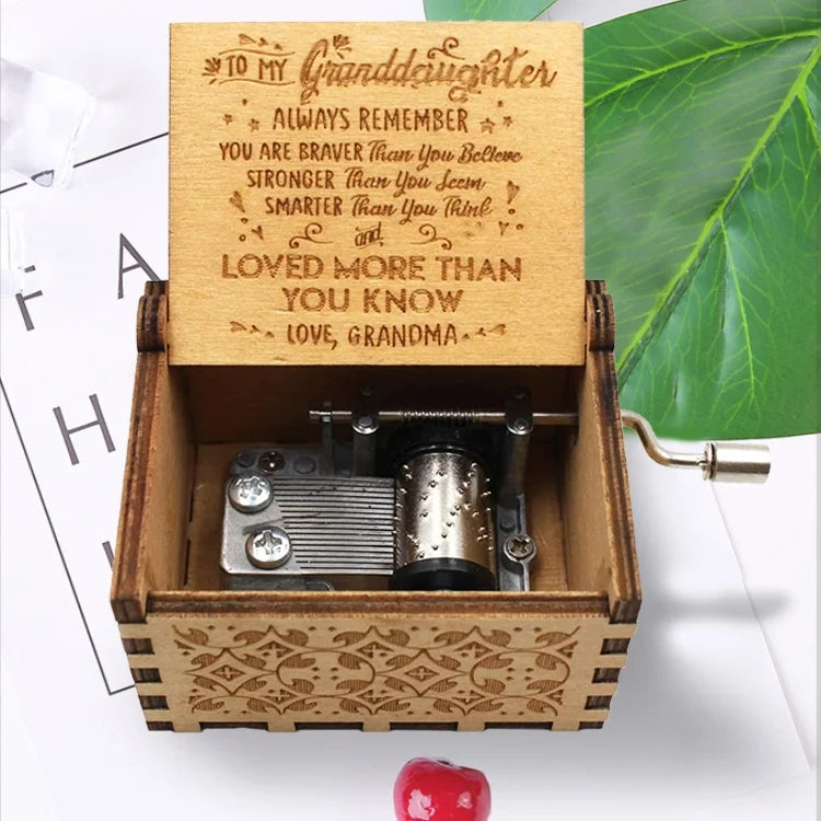 Best Gift-Engraved Music Box