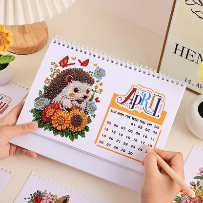 🔥LAST DAY 50% OFF - 💎2026 DIY Diamond Painting Desk Calendar🗓️