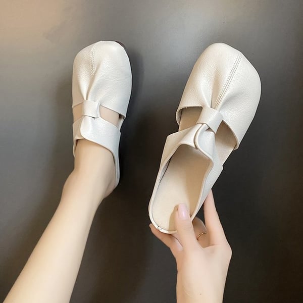 🎊 Hot Sale👣Cut Out Design Flat Mules 🔥(Buy 2 Free Shipping)🔥