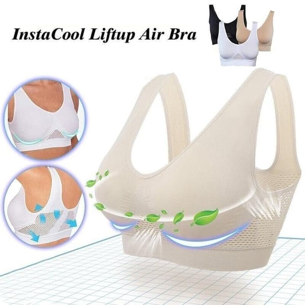 BUY 1 GET 2 FREE(Please add 3 pcs to cart)--Breathable Cool Liftup Air Bras