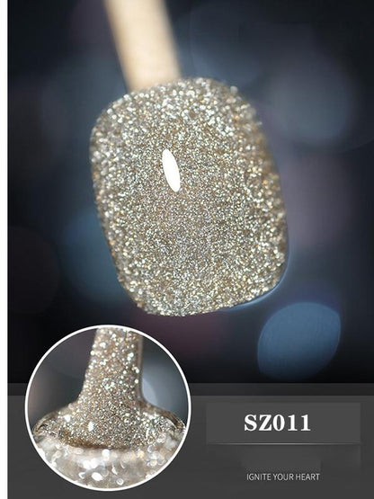 (2024 New Arrival ) High Density Glitter Nail Gel Polish