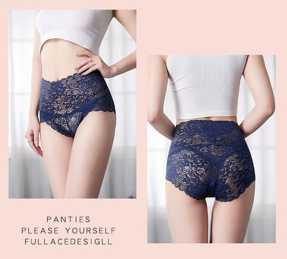 🔥VENTE CHAUDE🔥Culotte sexy taille haute en dentelle de qualité supérieure 