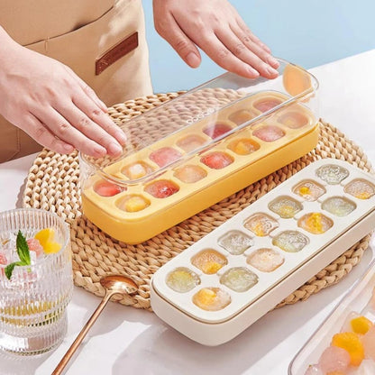 (🔥HOT SALE NOW 49% OFF) - 🧊Press-Type Silicone Ice Cube Trays