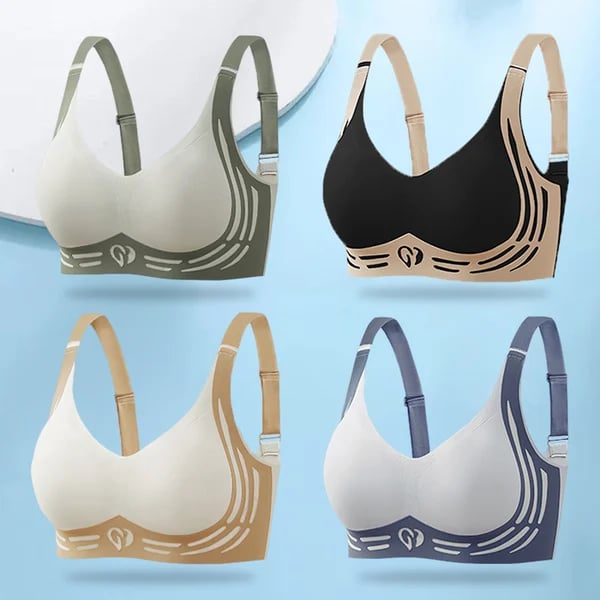 🎁Last Day 49% Off - Super gather bra | Wireless Push-up Bra👍No more sagging breasts