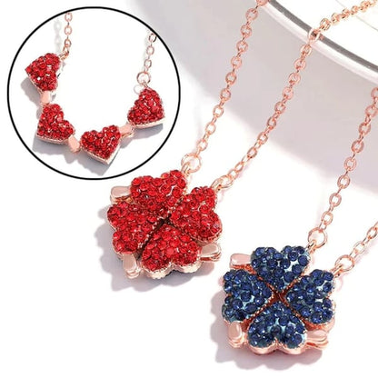 🔥Vente chaude 49% de réduction🔥Collier d'amour éternel trèfle à quatre feuilles