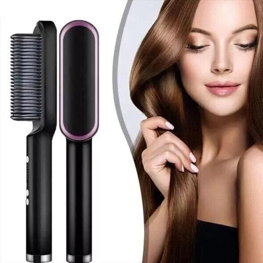 🎉2 in 1 Negative Ion Hair Straightener Styling Comb