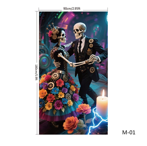 🌟Last day to get 49% off🌟2025 Christmas and Halloween front door decoration