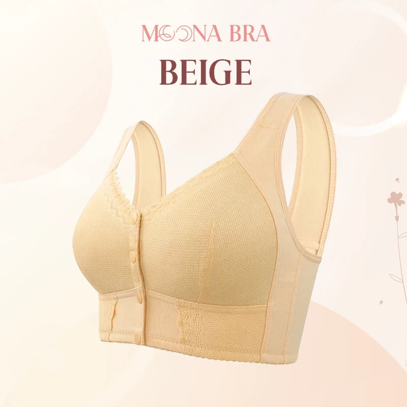 Front Closure Breathable Bra for Seniors