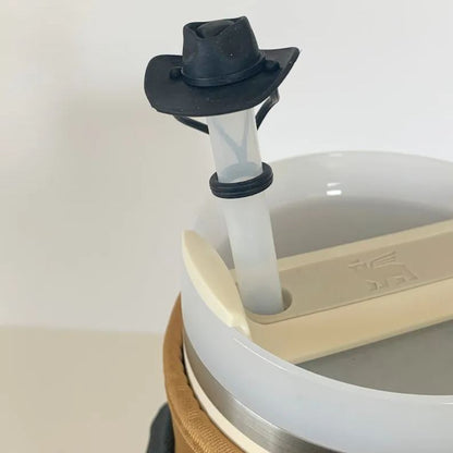 SOMBRERO COWBOY SILICONA CUBRE PAJA GORRA