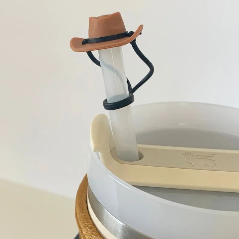 SOMBRERO COWBOY SILICONA CUBRE PAJA GORRA