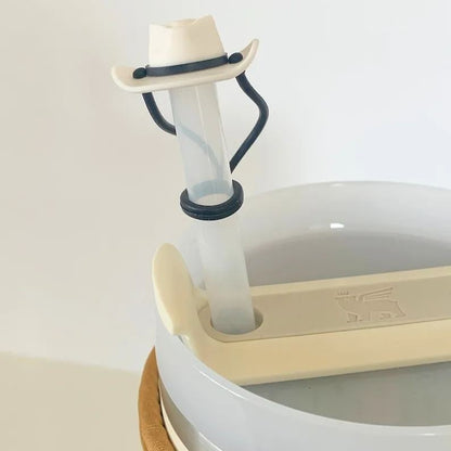 CHAPEAU DE COWBOY EN SILICONE COUVRE-PAILLE