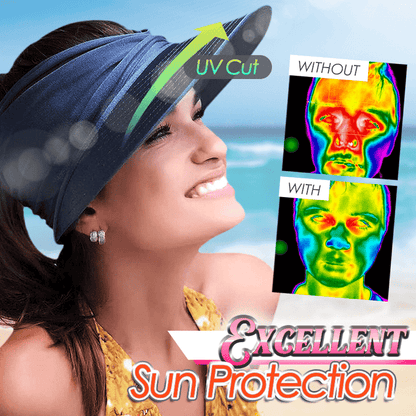 💖Year-end Promotion 70% OFF💖Summer Sun Visor Ponytail Hat