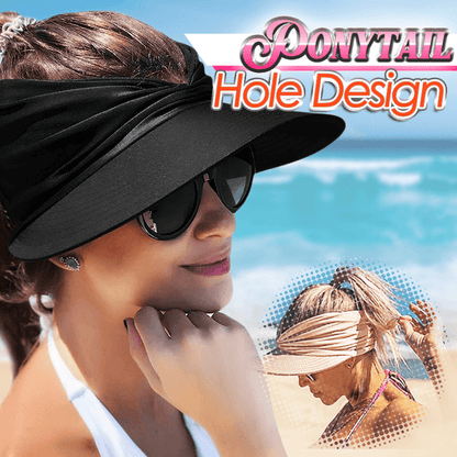 💖Year-end Promotion 70% OFF💖Summer Sun Visor Ponytail Hat