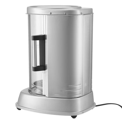 Electric stainless steel rotary barbecue grill