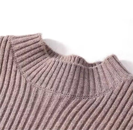 Gift Choice - Women's Mid-Length Half Turtleneck Sweater