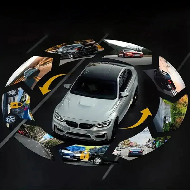 🚗📹 Drive Smarter with Our 170° Wide-Angle Dash Cam – Dual Lens, 1080p Clarity!