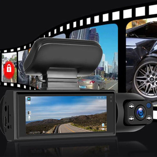 🚗📹 Drive Smarter with Our 170° Wide-Angle Dash Cam – Dual Lens, 1080p Clarity!