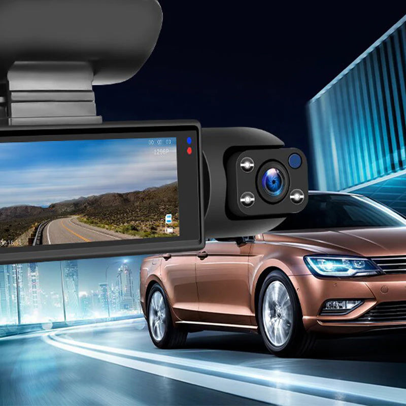 🚗📹 Drive Smarter with Our 170° Wide-Angle Dash Cam – Dual Lens, 1080p Clarity!
