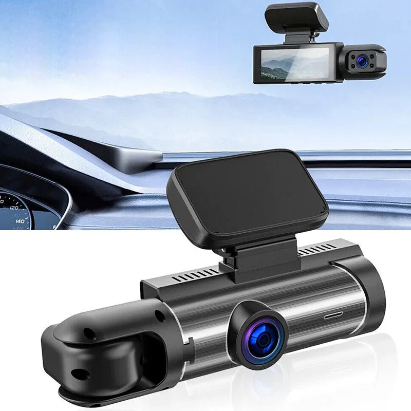 🚗📹 Drive Smarter with Our 170° Wide-Angle Dash Cam – Dual Lens, 1080p Clarity!