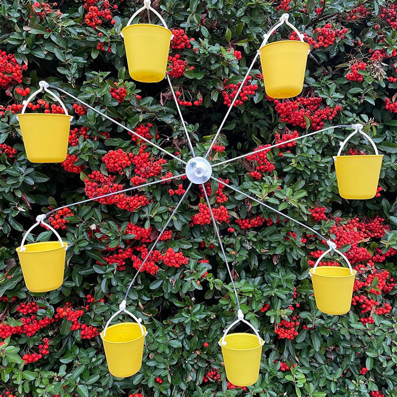 Comedero para pájaros Fun Ferris Wheel: crea un parque infantil para pájaros en tu jardín