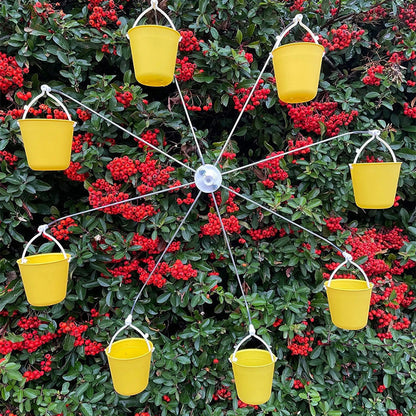 Comedero para pájaros Fun Ferris Wheel: crea un parque infantil para pájaros en tu jardín