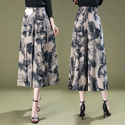 💐Women’s Elegant Chiffon Wide Leg Culottes