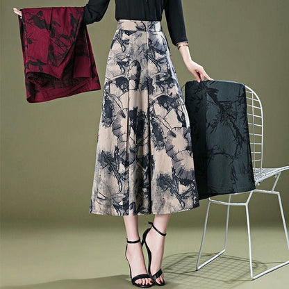 💐Women’s Elegant Chiffon Wide Leg Culottes