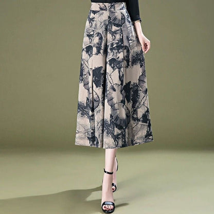 💐Women’s Elegant Chiffon Wide Leg Culottes