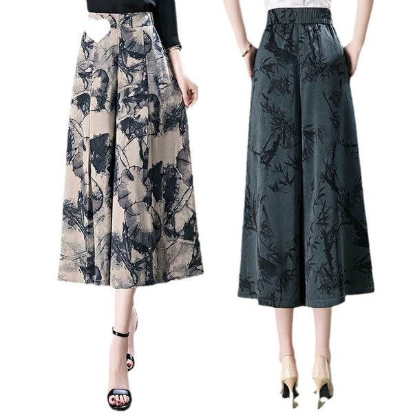 💐Women’s Elegant Chiffon Wide Leg Culottes