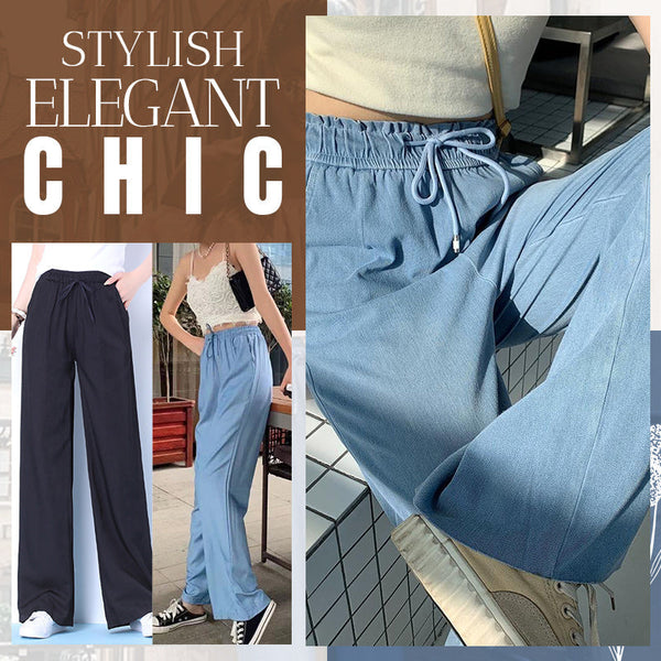 ⏳🔥Only $28.99 👖 Ladies Supermodel Casual Trousers