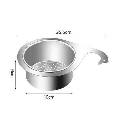 🔥HOT SALE🔥Stainless Steel Swan Sink Strainer Basket