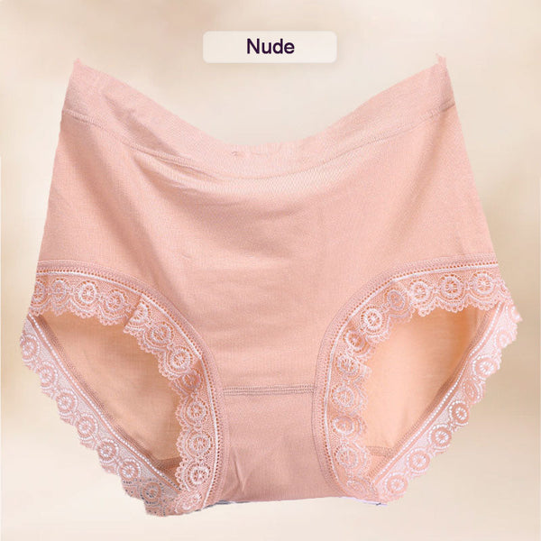 Women's Lace Stretchy Breathable Plus Size Panties