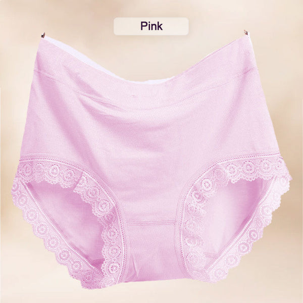 Women's Lace Stretchy Breathable Plus Size Panties