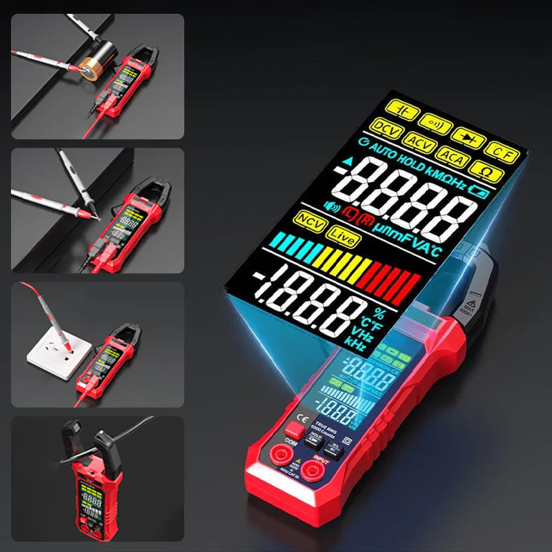 All-in-one digital clamp meter: precision meets power!