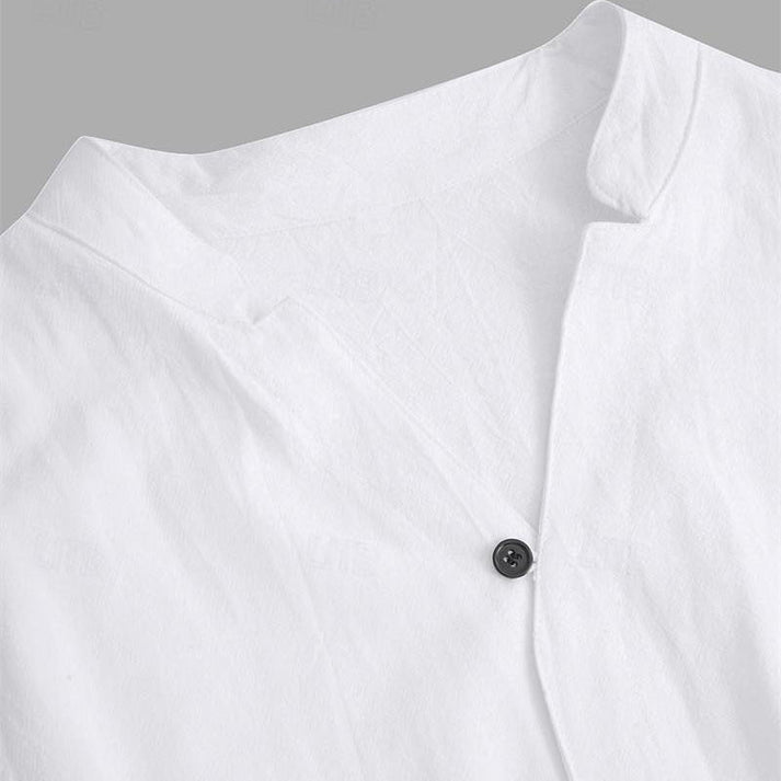 Men's Trendy Cotton Linen Top & Pants Two-Piece Set🎉BIG SALE-50% OFF