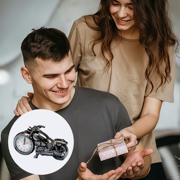 🔥 HOLIDAY HAUL SALE🏍️⏰Creative Motorcycle Alarm Clock🎁