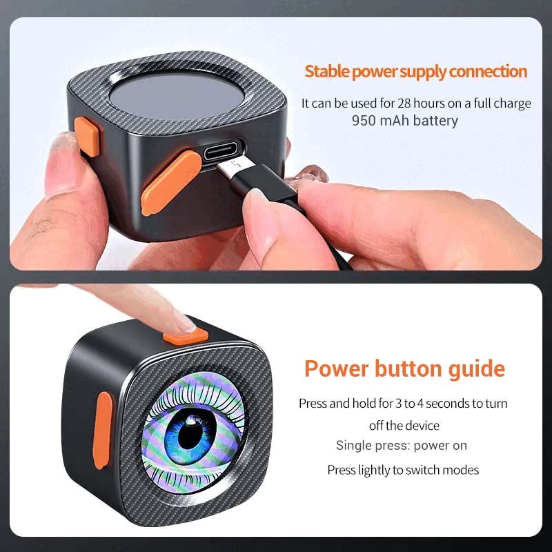 🔥New Year's Special Offer:50% OFF🎉Dynamic Devil's Eye Bicycle Taillight