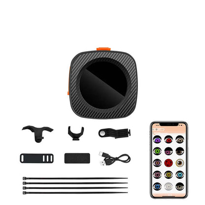 🔥New Year's Special Offer:50% OFF🎉Dynamic Devil's Eye Bicycle Taillight