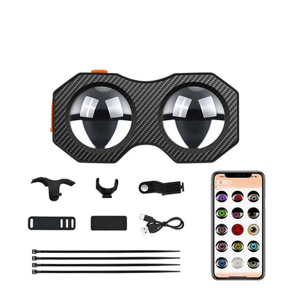 🔥New Year's Special Offer:50% OFF🎉Dynamic Devil's Eye Bicycle Taillight